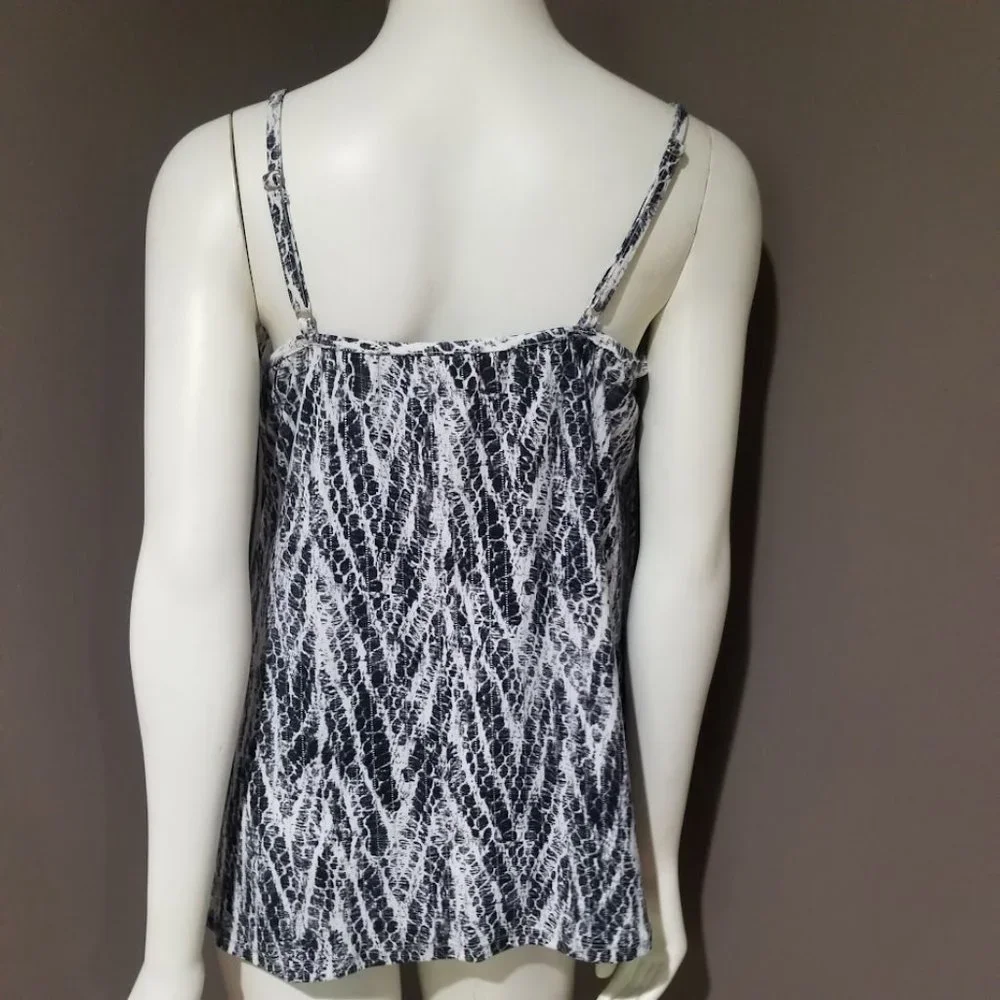 Miraclesuit Chevron Python Jubilee Tankini Top Size 16 - Picture 4 of 10